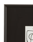 Form Study Framed Print Set of 4 - Black