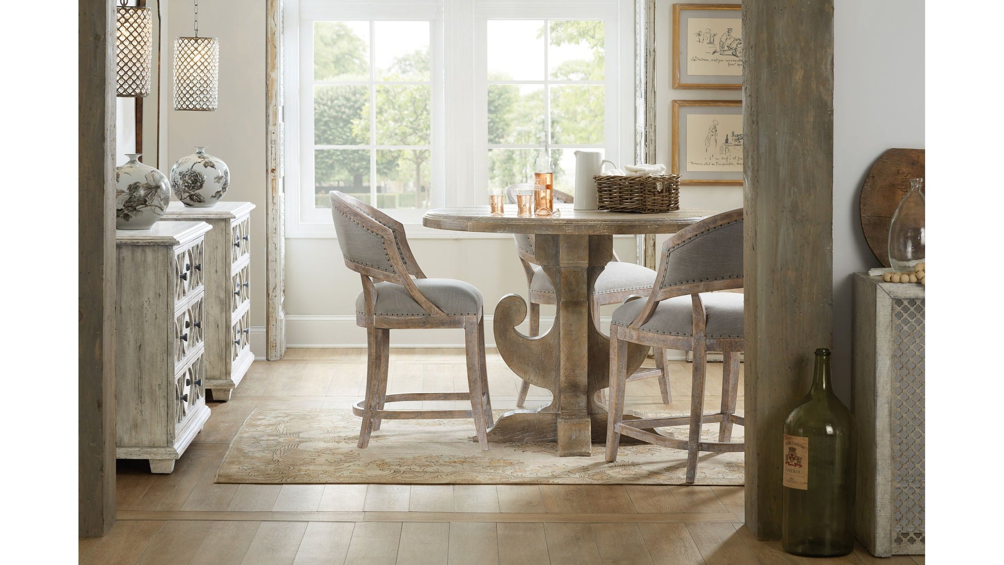 Boheme - Garnier Back Stool