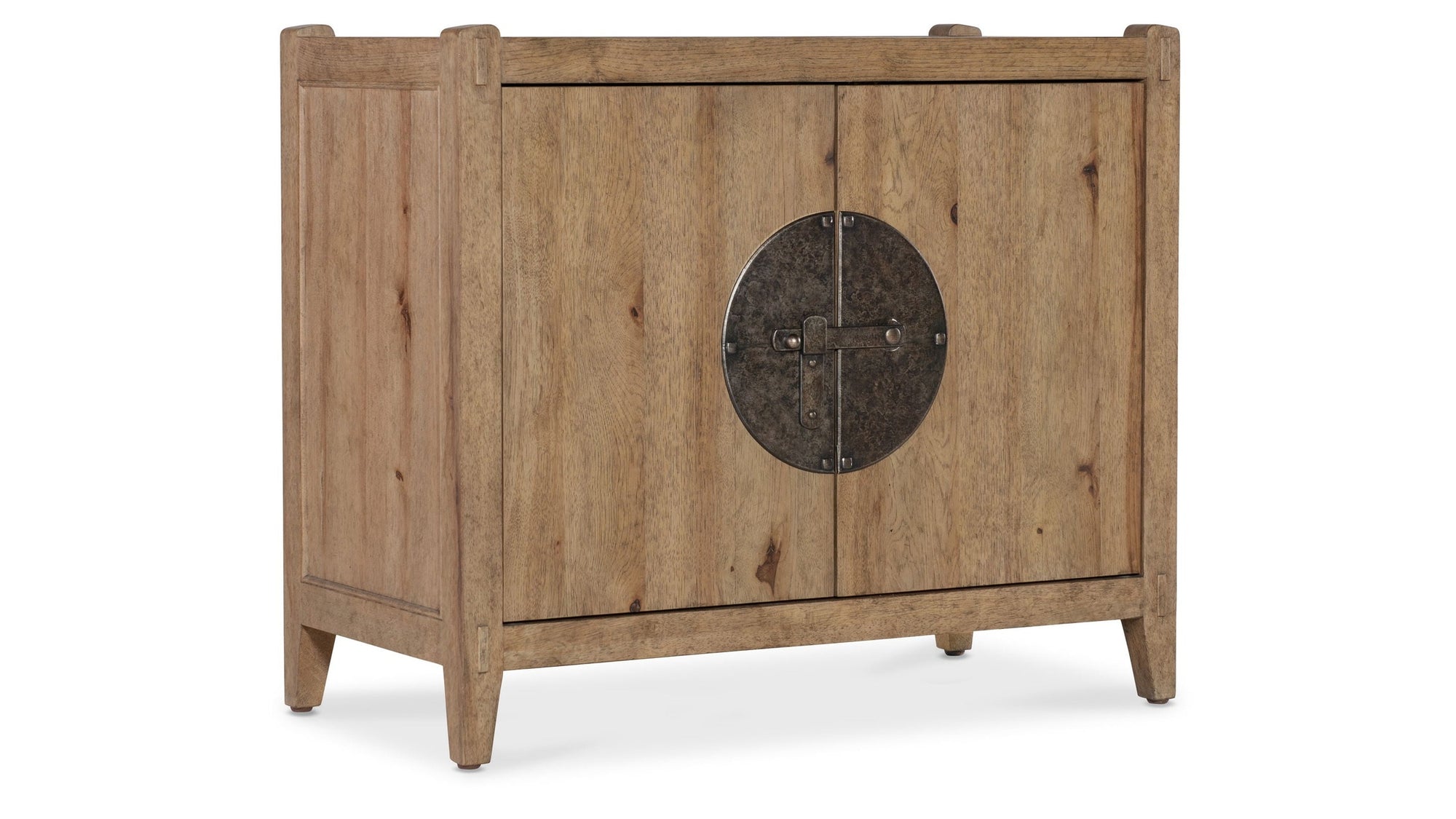 Vineyard Row - Two-Door Nightstand - Light Brown