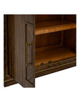 Claudia - Hall Cabinet - Rich Brown Zebrano