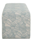 Amie - Bench - Spa Blue