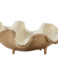 Roff - Champagne Bowl Set - Beige / Gold