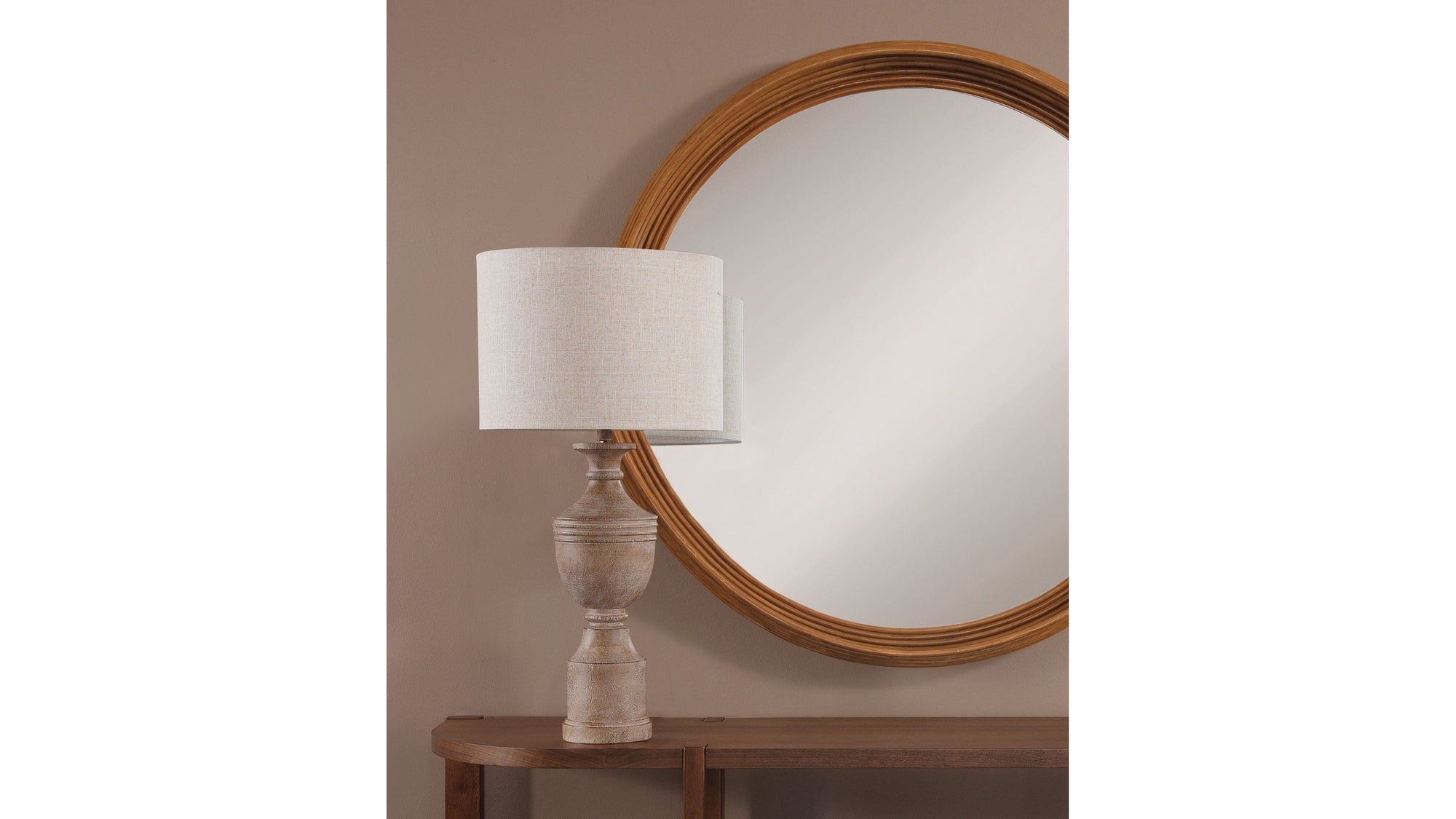 Banff - Table Lamp - Brown