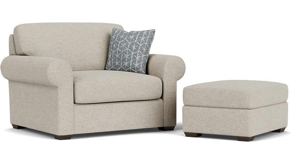 Randall - Fabric Ottoman