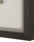 Dog Days - Framed Prints (Set of 4) - Black / Blue / Brown / Gray / Orange / White