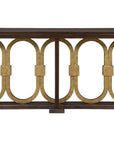 Everly - Console - Dark Brown / Gold