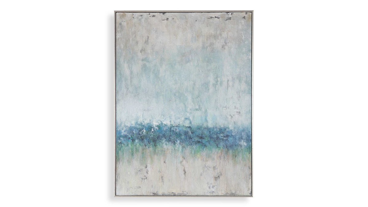 Tidal Wave - Abstract Art - Blue