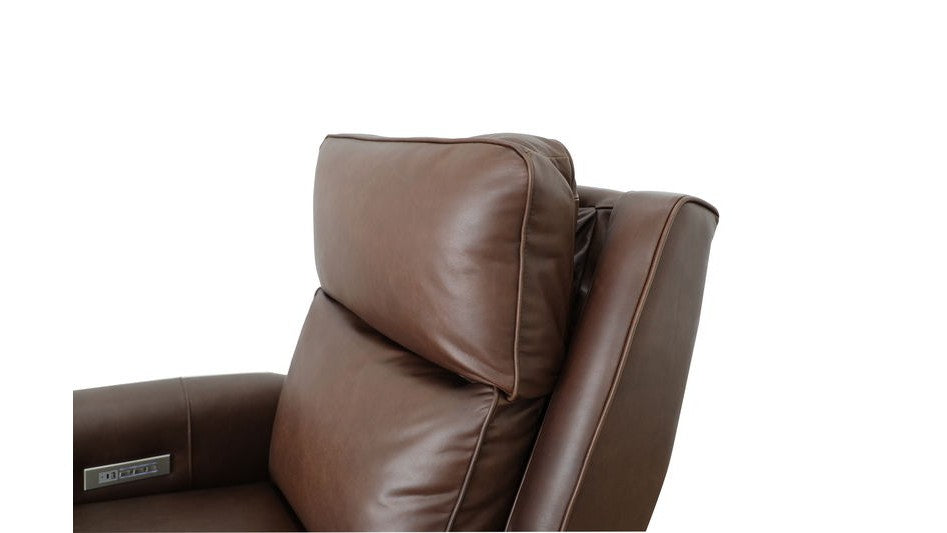 Durham - Power Recliner With Power Headrest, Lumbar - Chocolate
