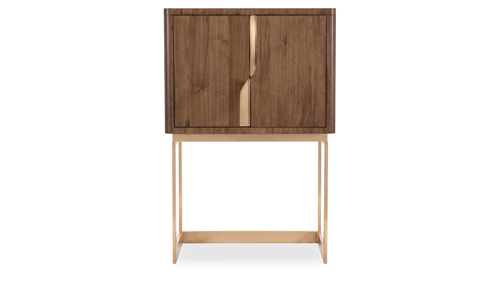 Eleana - Bar On Stand - Medium Wood