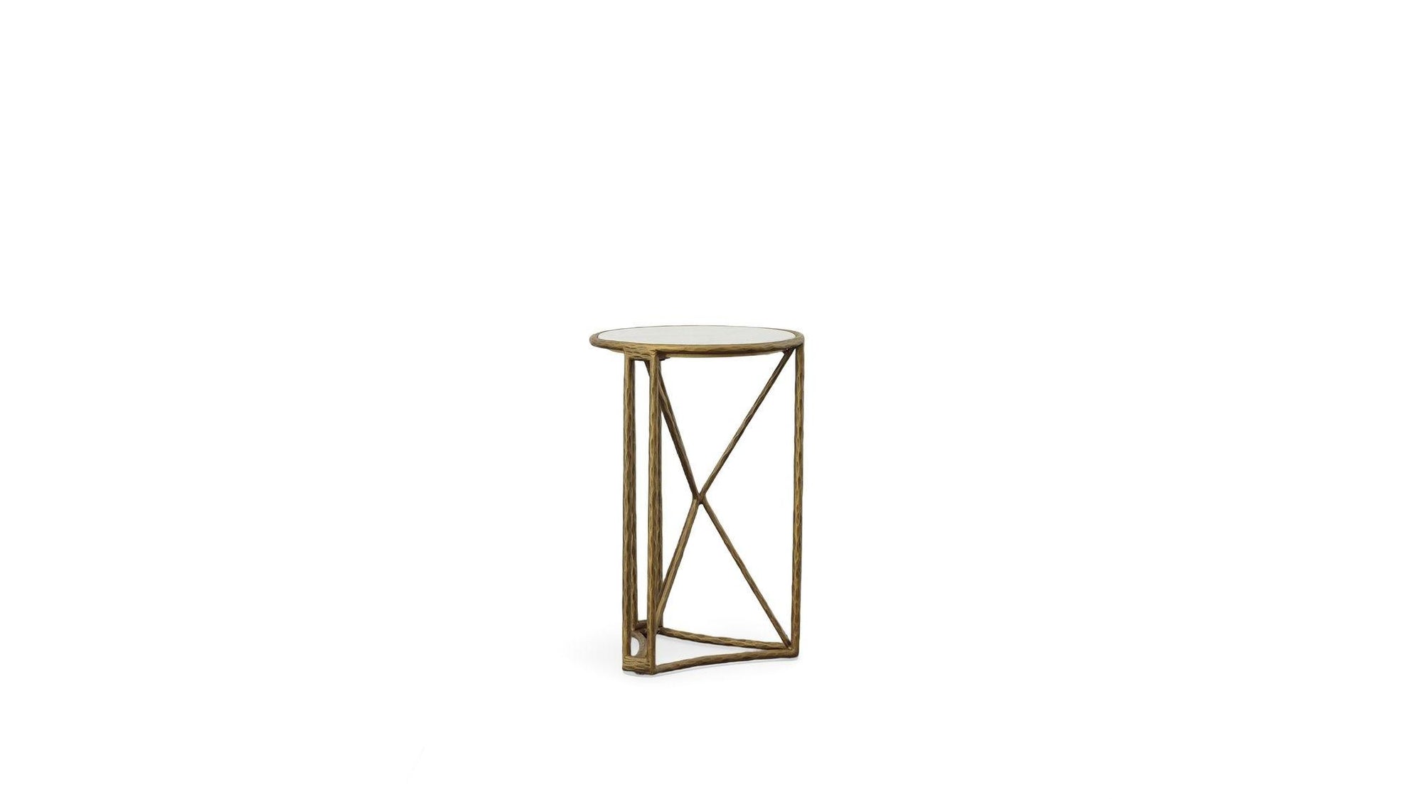 Allison - Side Table - Gold