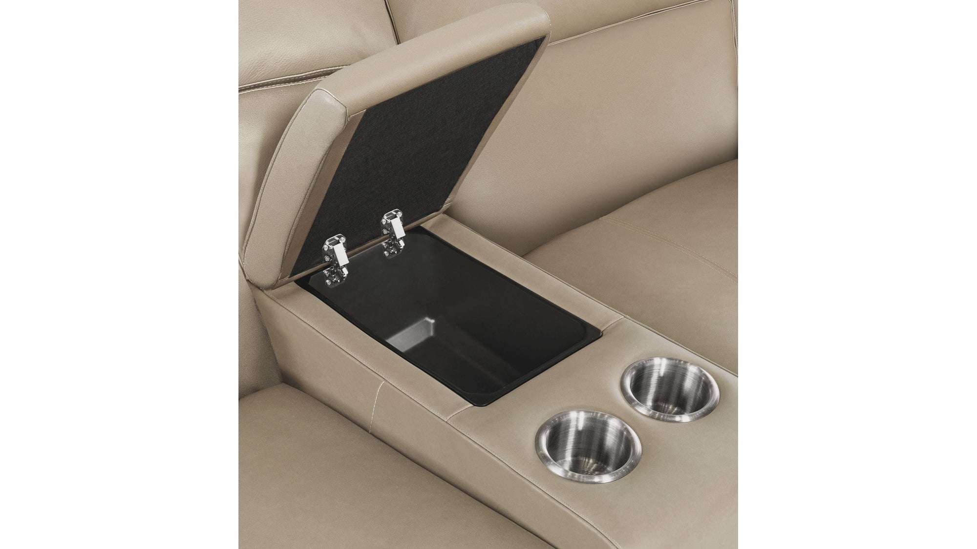 MS - Nelson Zero Gravity Power Console Loveseat With Power Headrests And Lumbar