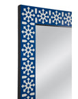 Kamal - Floor Mirror - Blue