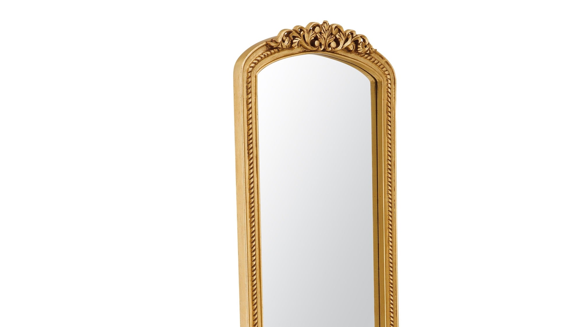Cena - Floor Mirror - Antique Gold
