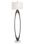 Sonic - Open Oval Floor Lamp - Bronze