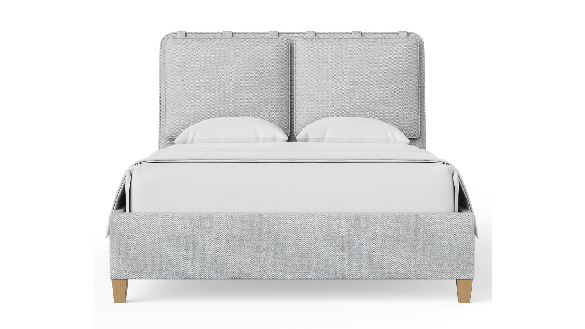 Pure Maple - Upholstered Bed - Natural Maple Legs