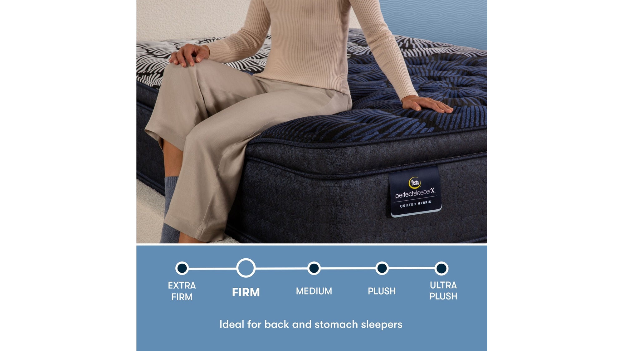 Perfect Sleeper X - 15.25" Max Hybrid Firm Pillow Top Mattress