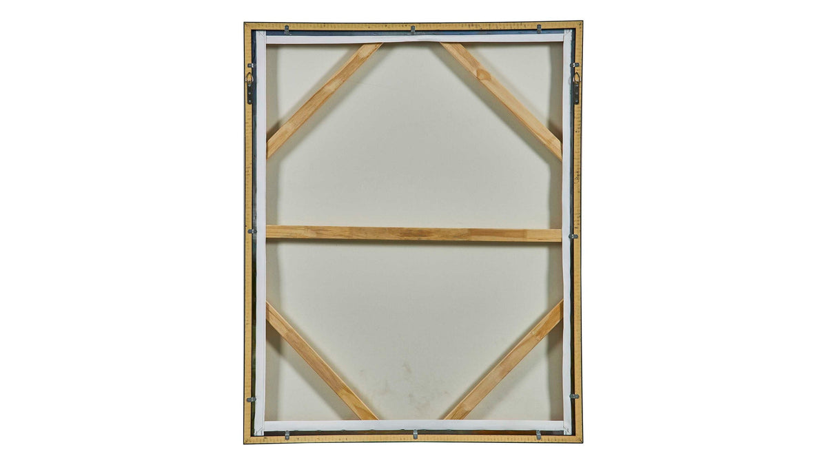 John's - Field Framed Landscape Art - Beige