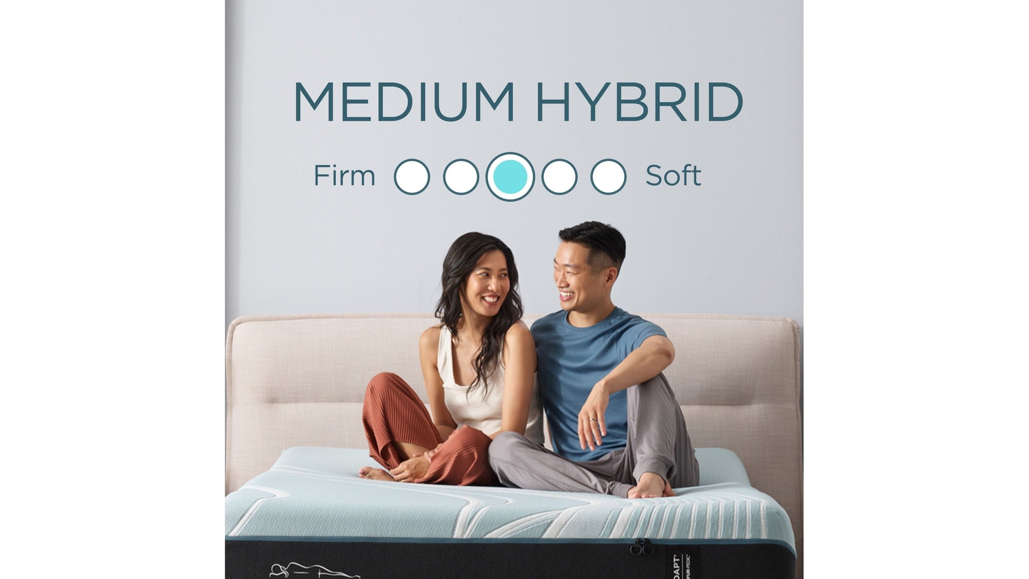 Tempur-Adapt - LuxeAdapt Medium Hybrid Mattress