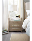 Affinity - 3-Drawer Nightstand - Gray