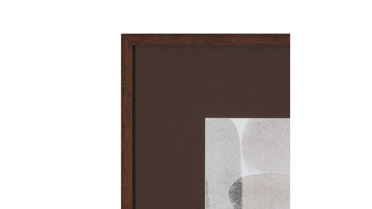 Stone Secrets I Framed Print - Brown
