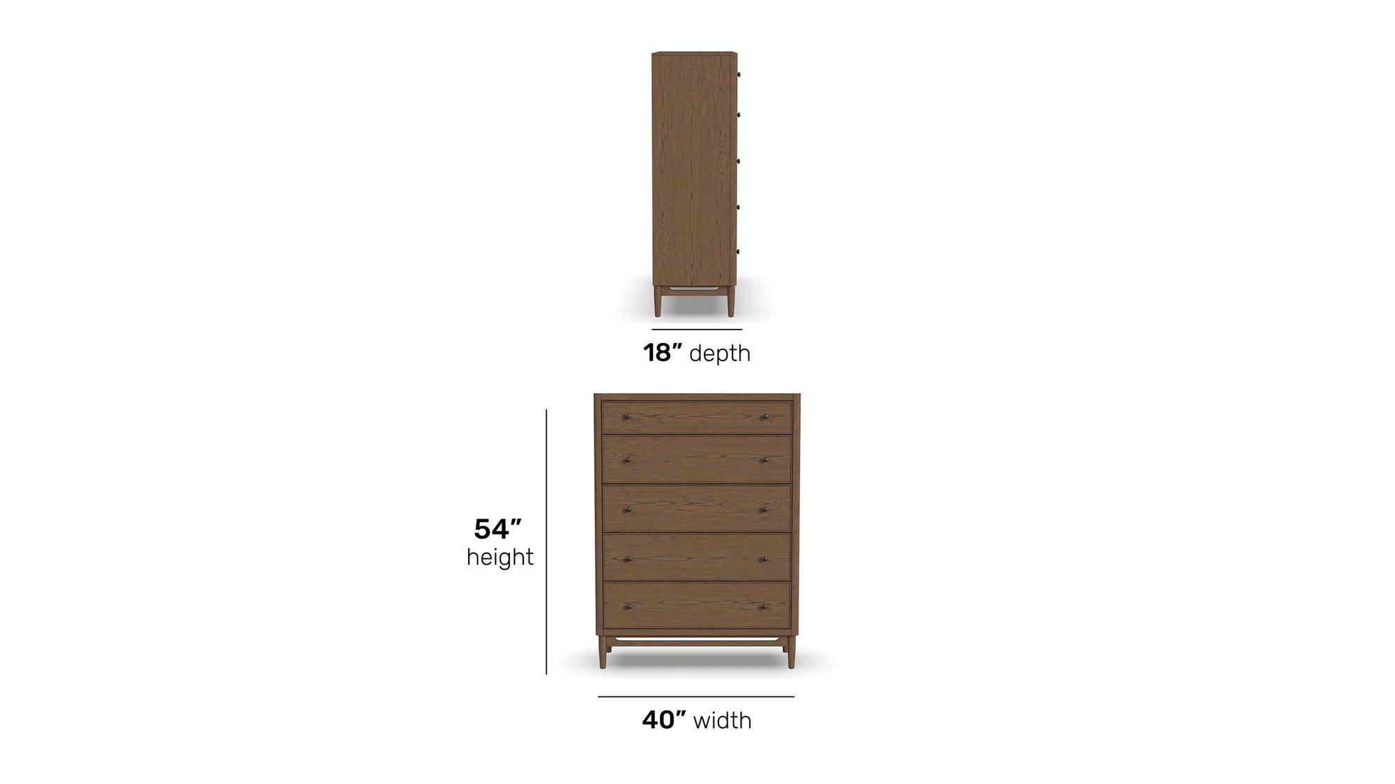 Verona - Drawer Chest - Light Brown