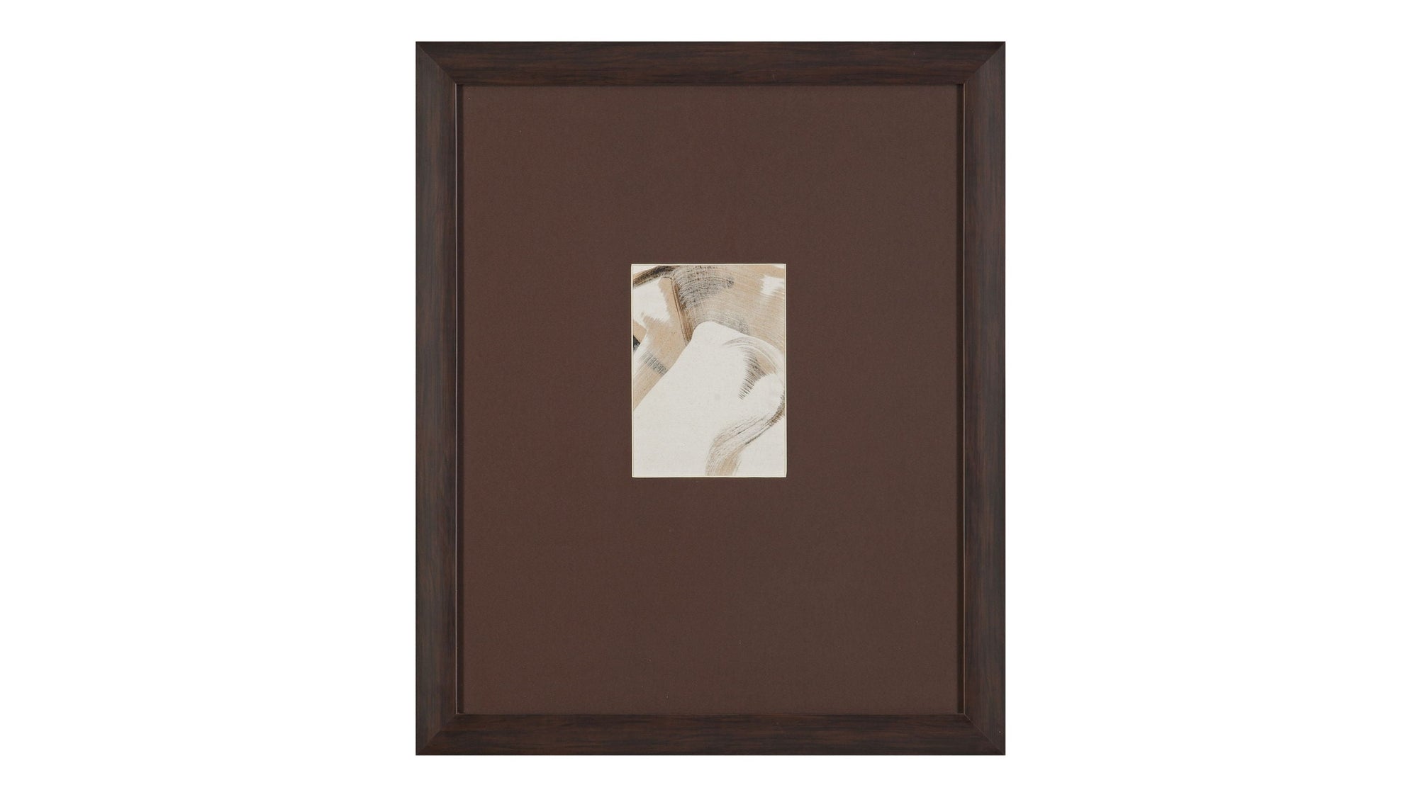 Ndepth - Framed Print - Brown
