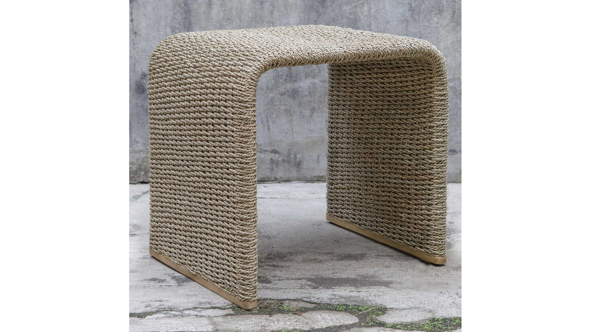 Calabria - Woven Seagrass End Table