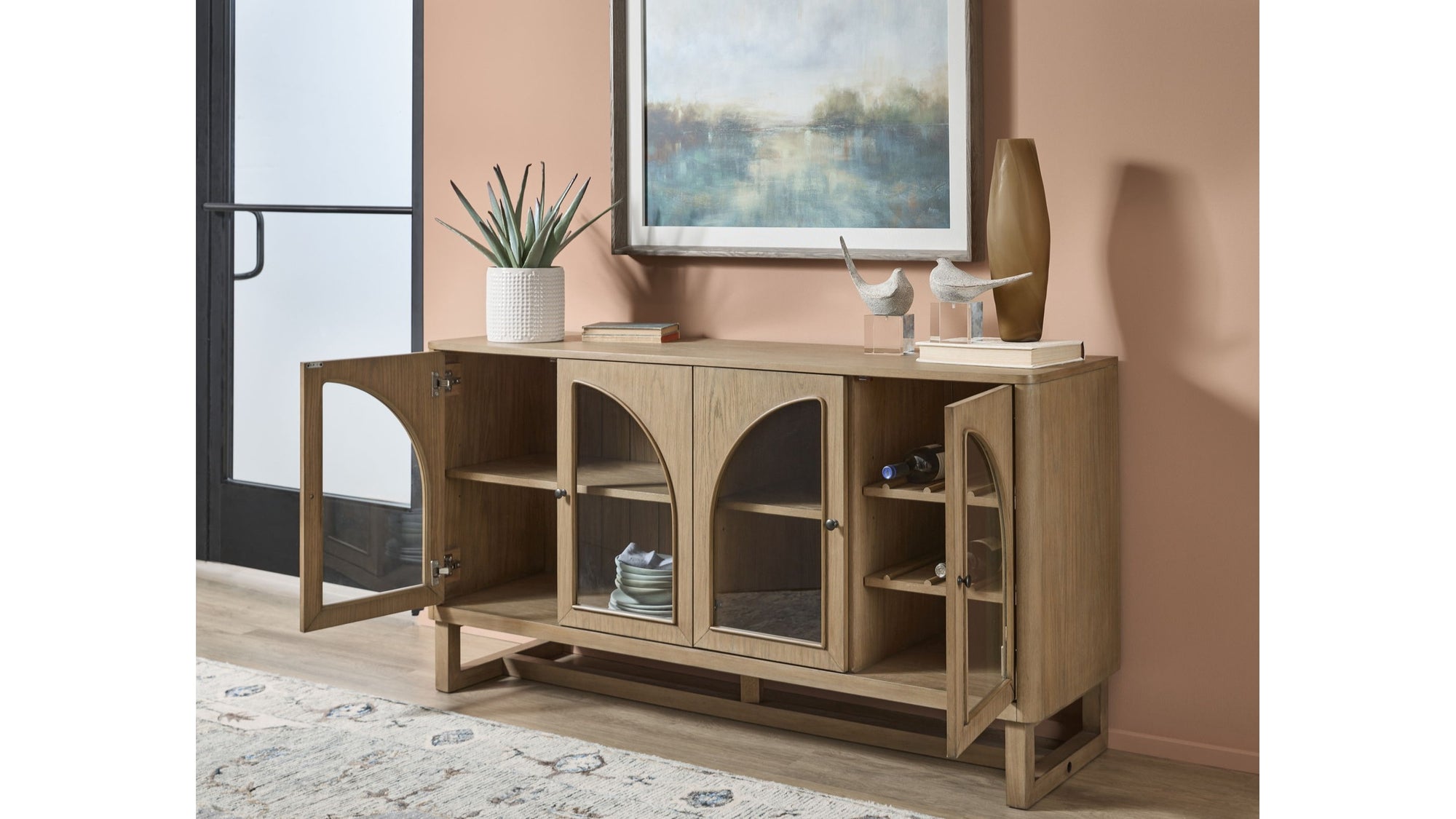 Normandy - Dining Buffet - Light Brown