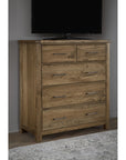 Dovetail - 5-Drawer Standing Dresser