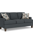 Moxy - Fabric Sofa, T-Shaped Seat Cushion, Rounded Mailbox Arms