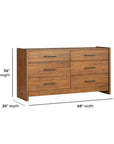 Lincoln - Dresser - Warm Walnut