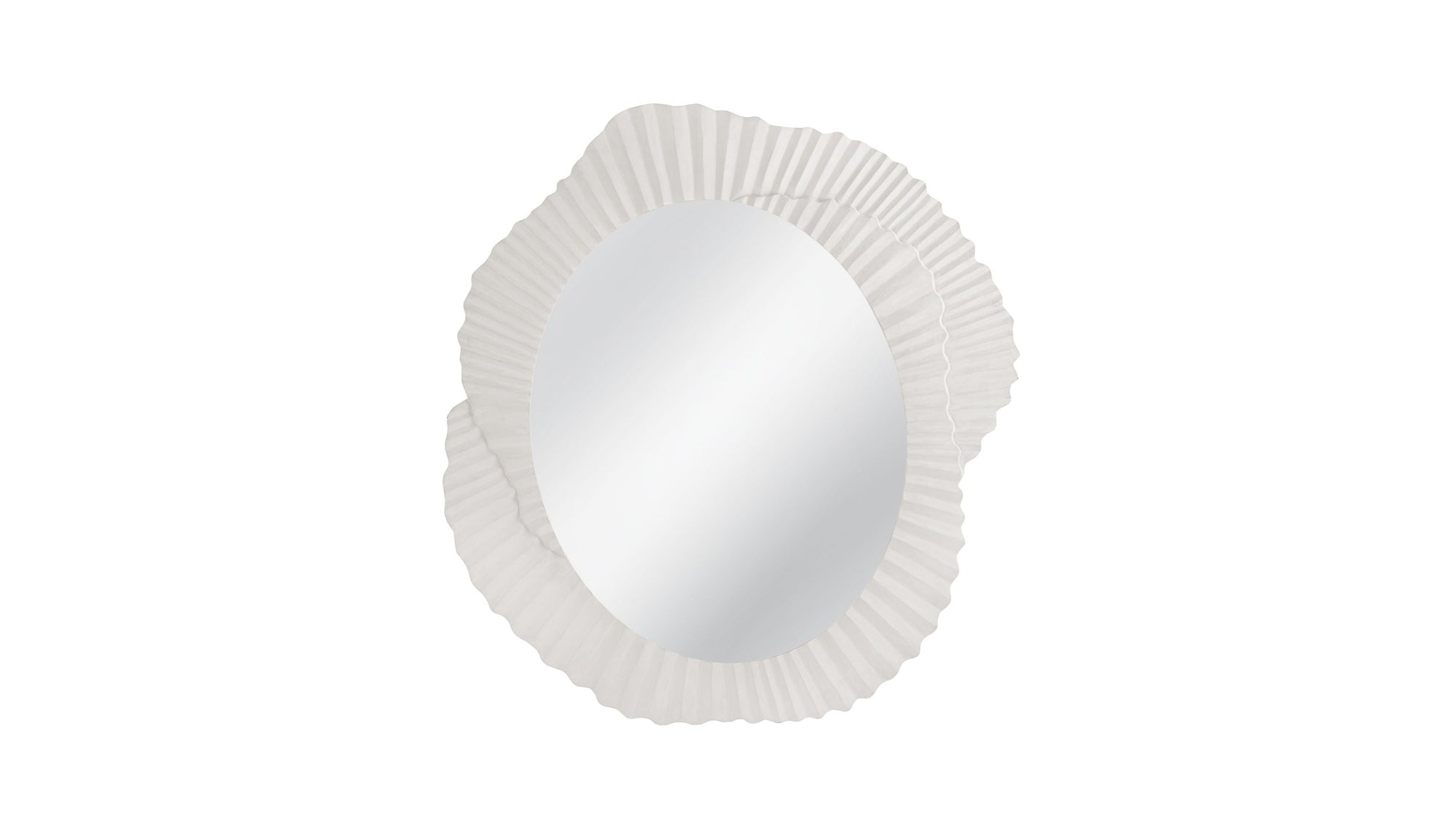 Petal - Wall Mirror - White