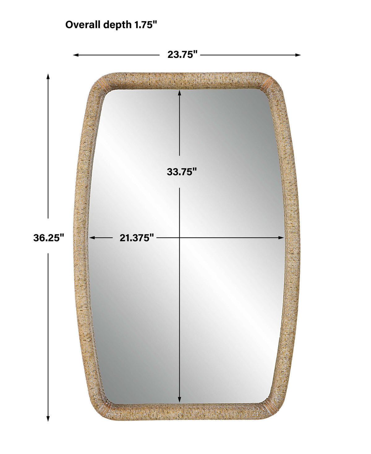 Tiki - Mirror - Gold