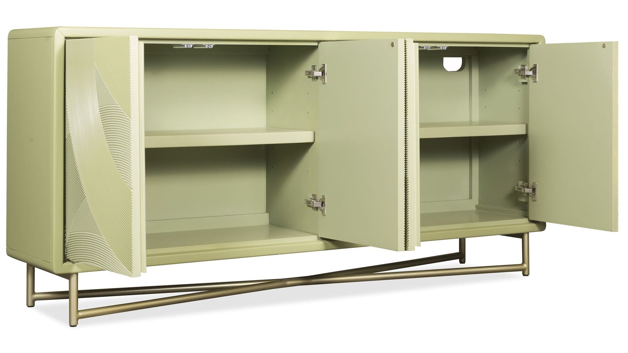 Commerce And Market - Into The Woods Credenza - Green