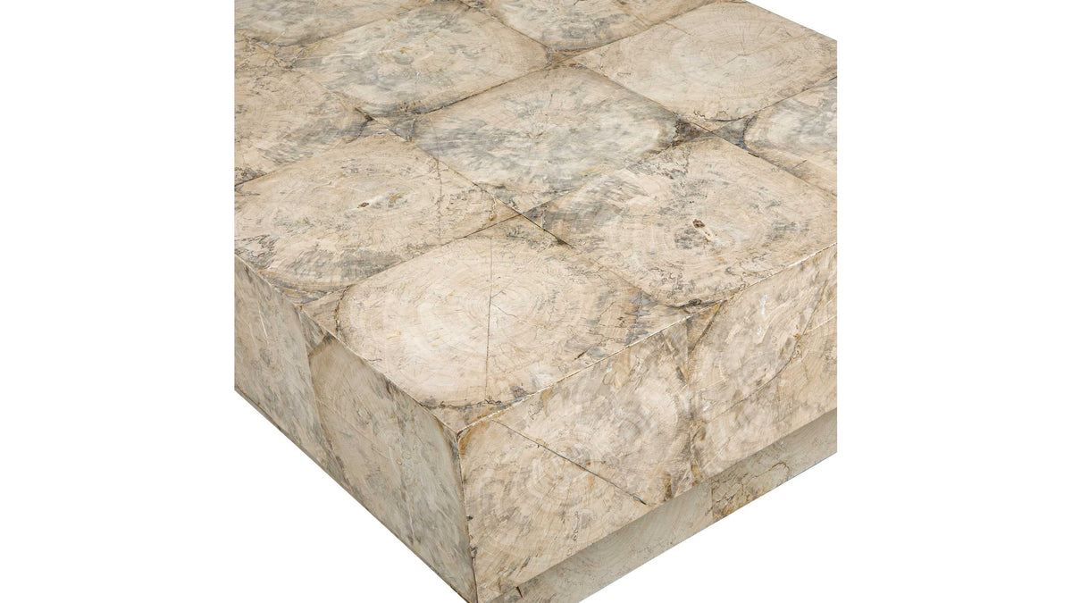 Kotoa - Bleached Coffee Table - White,Woodtone