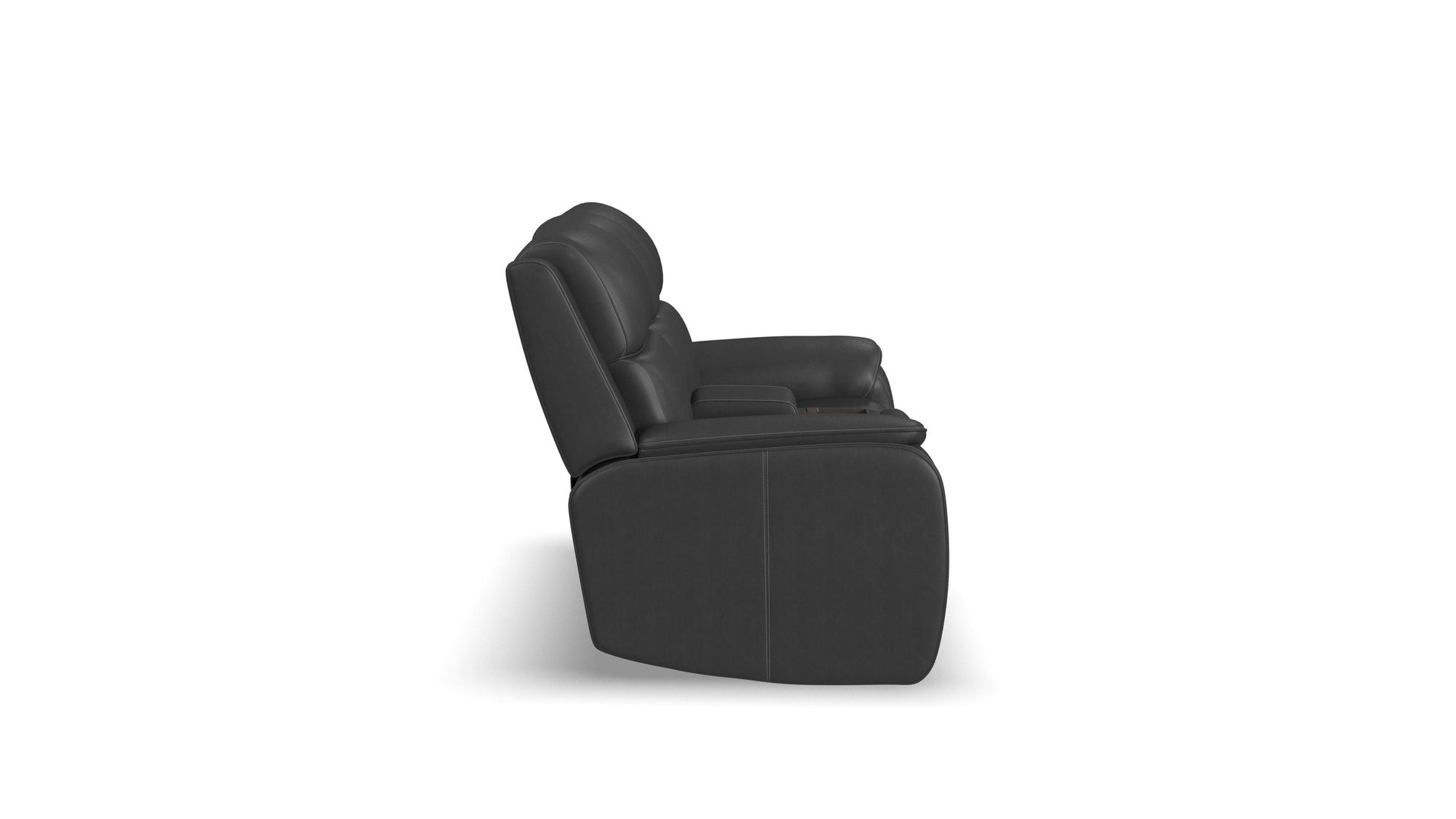 Ziggy - Power Reclining Loveseat With Console, Power Headrest, Lumbar, Heat &amp; Massage