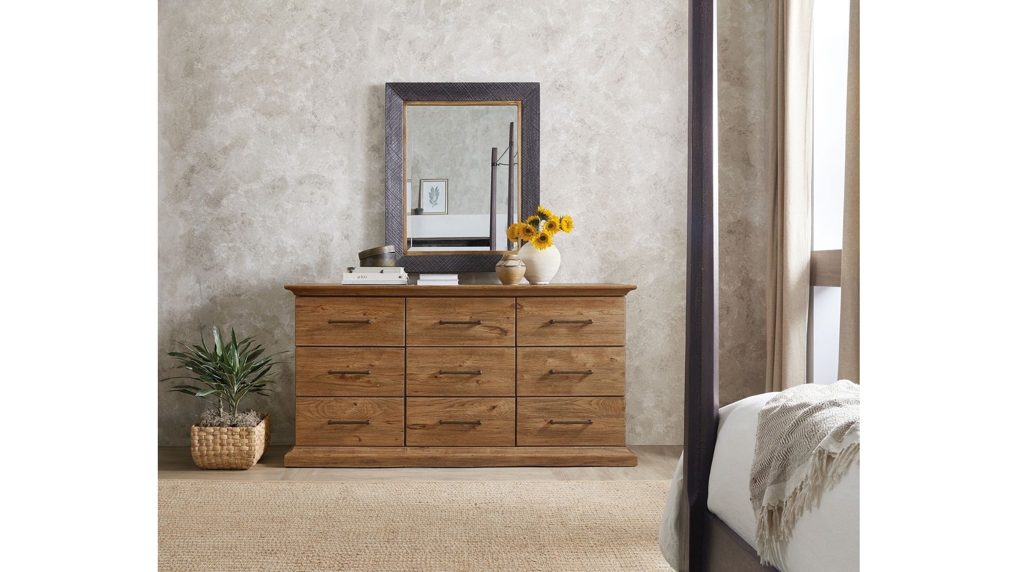 Big Sky - Portrait Mirror - Dark Gray