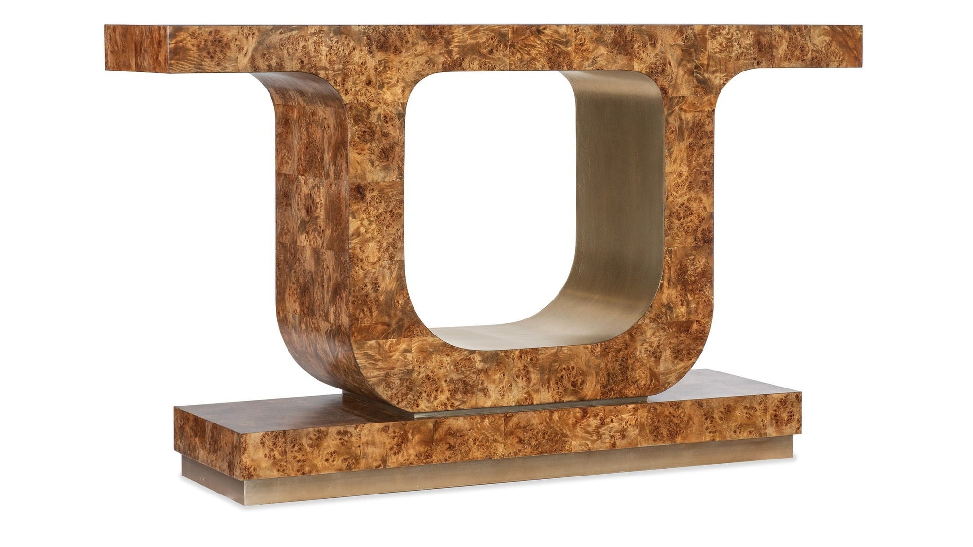 Melange - Burlesque Console Table - Light Brown