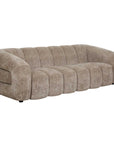 Modella - Upholstered Chenille Sofa - Brown