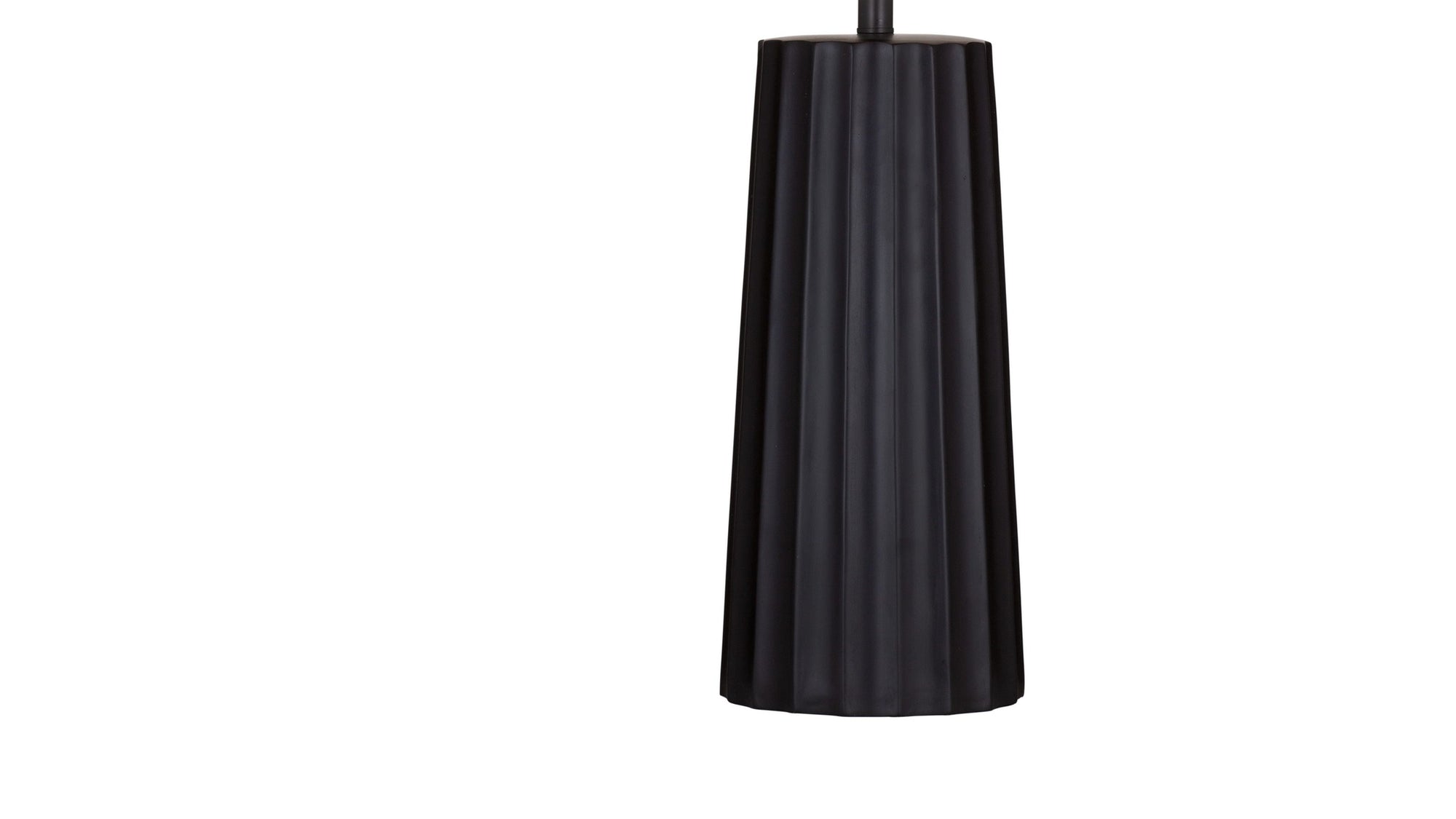 Sabine - Table Lamp - Black / White
