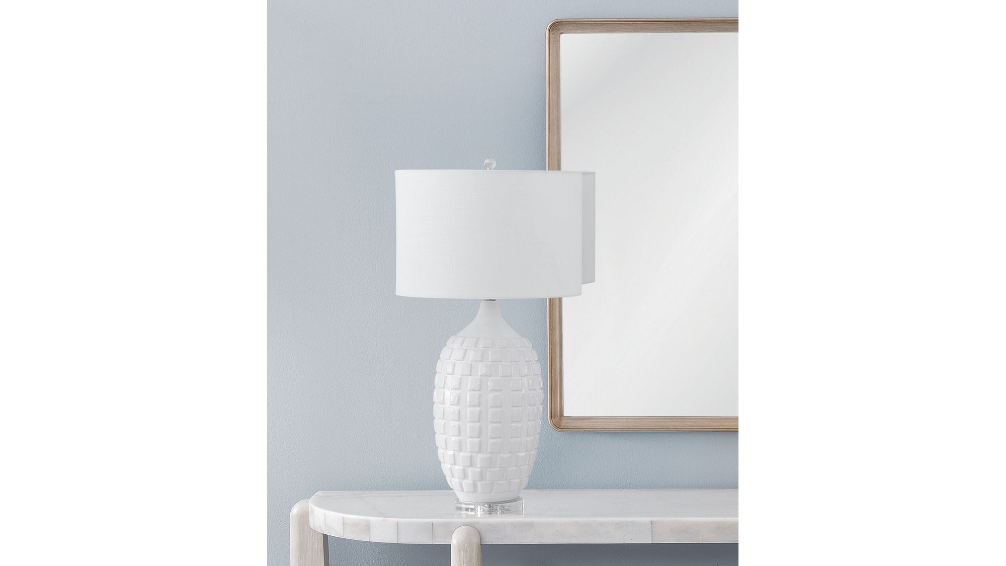 Sesser - Table Lamp - White