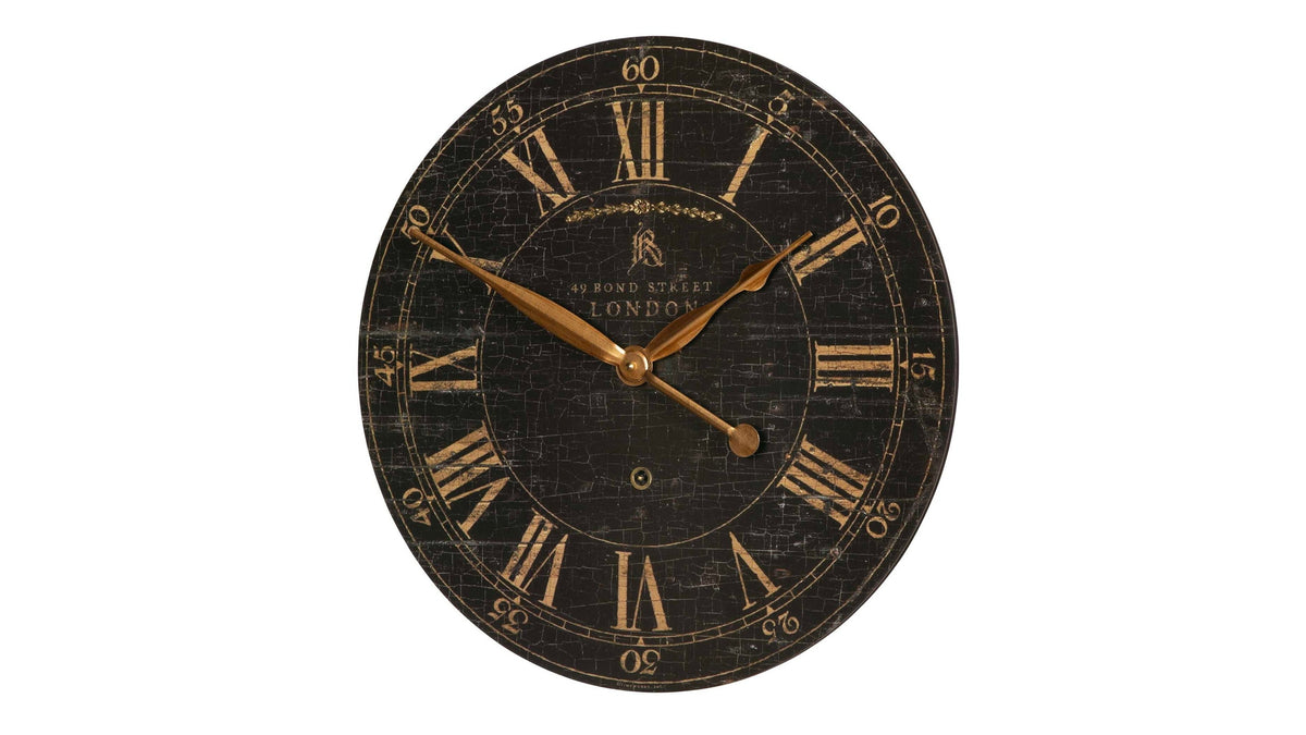 Bond Street - Wall Clock