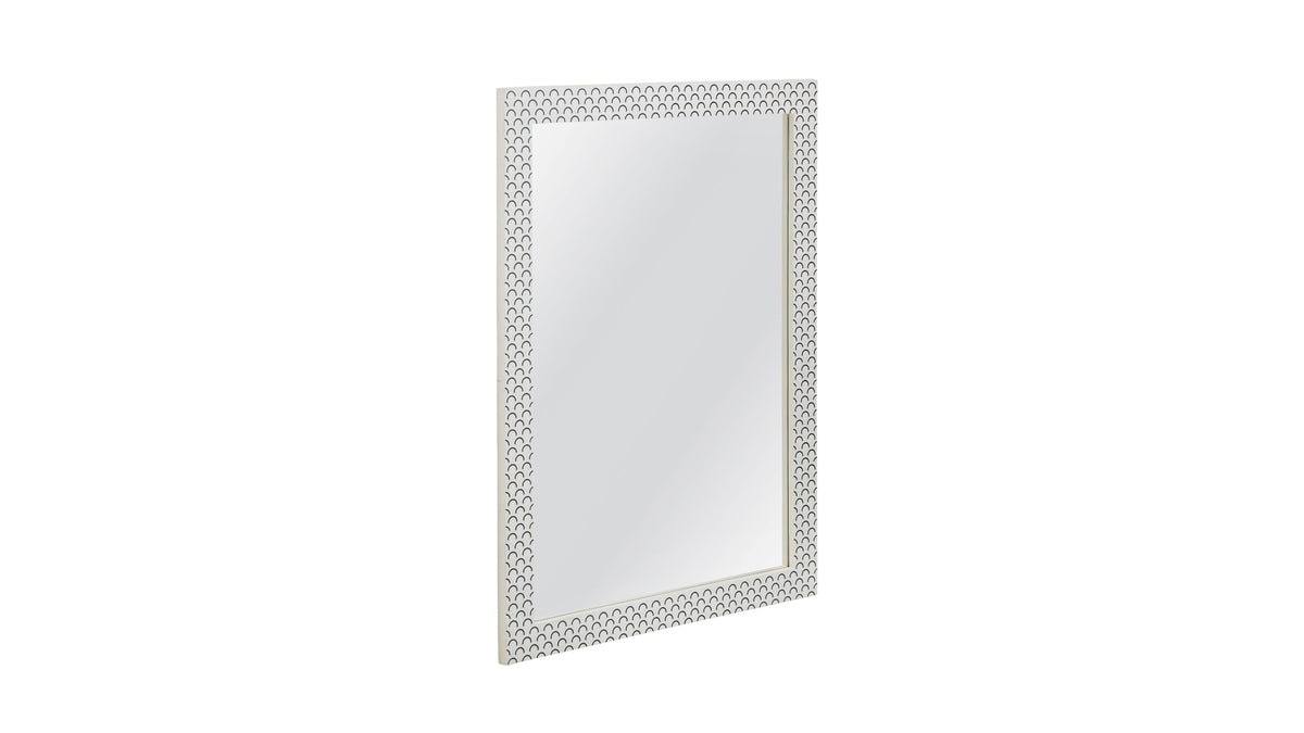 Elise - Wall Mirror - White