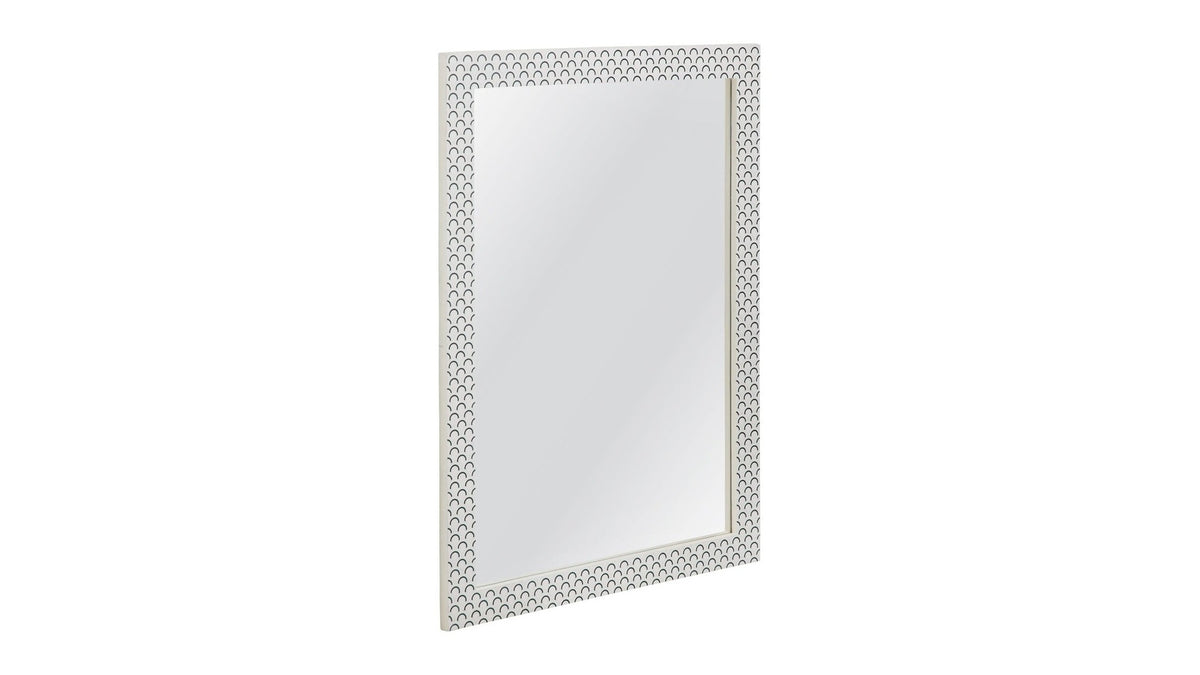 Elise - Wall Mirror - White