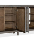 Melange - Emmett Entertainment Console - Dark Gray