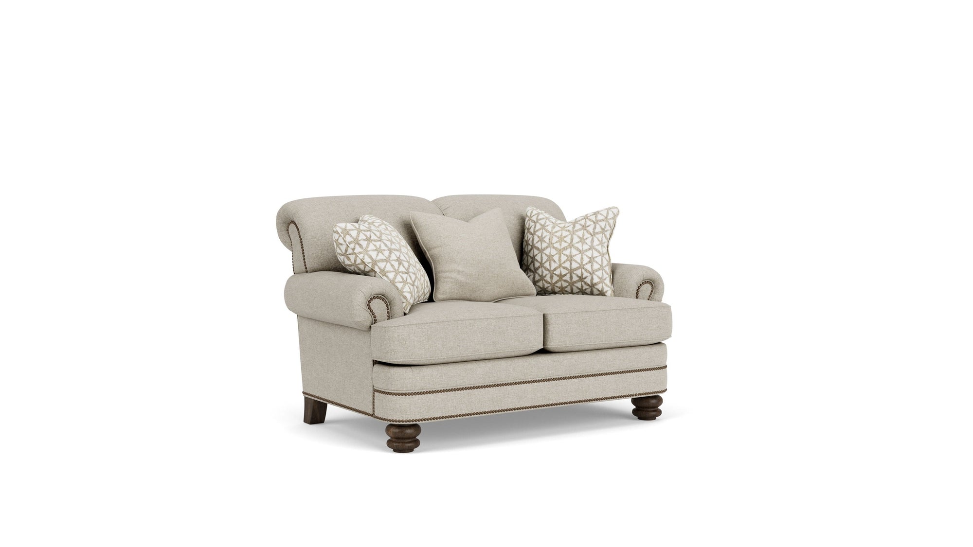 Bay Bridge - Loveseat, Nailhead Trim