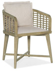 Surfrider - Barrel Back Chair - Beige / Light Brown