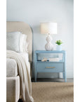 Commerce And Market - Sola One-Drawer Nightstand - Blue
