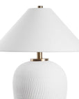 Merriton - Matt White Table Lamp - White
