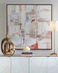 Neutral Nirvana - Abstract Canvas Art